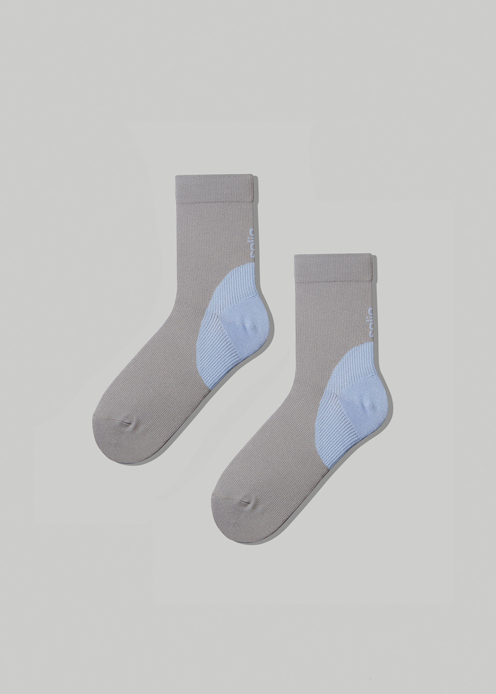 Guard socks two pack in Space Grey and Pale Blue